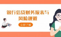 銀行信貸財務報表與風險規避